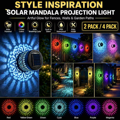 Solar Mandala Projection Light