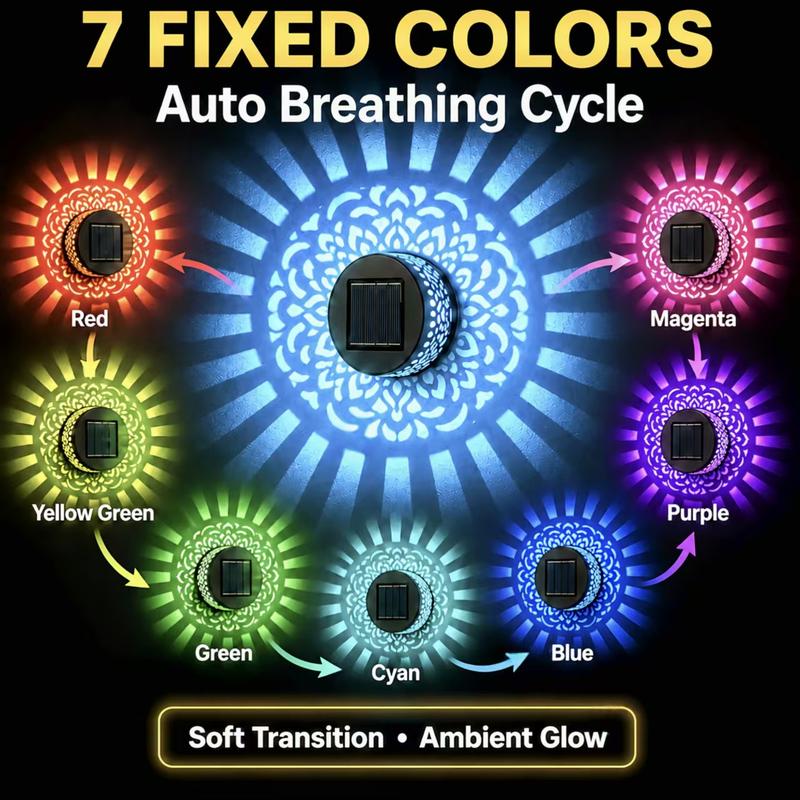 Solar Mandala Projection Light