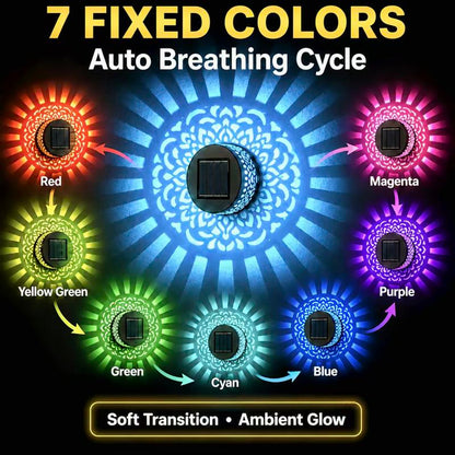 Solar Mandala Projection Light
