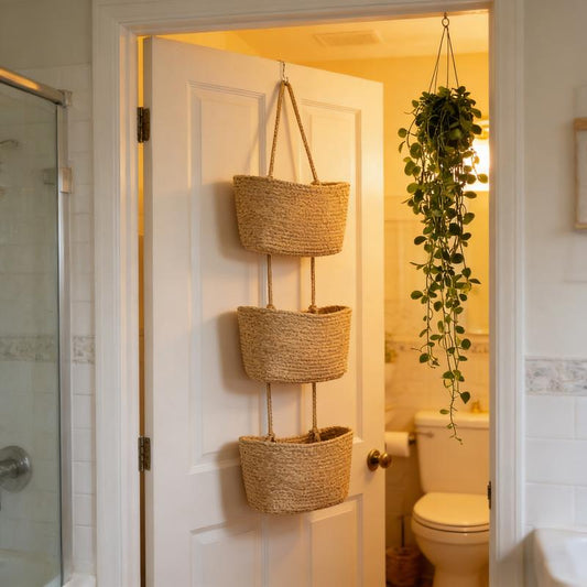 Dozy Woven 3-Tier Door Organizer