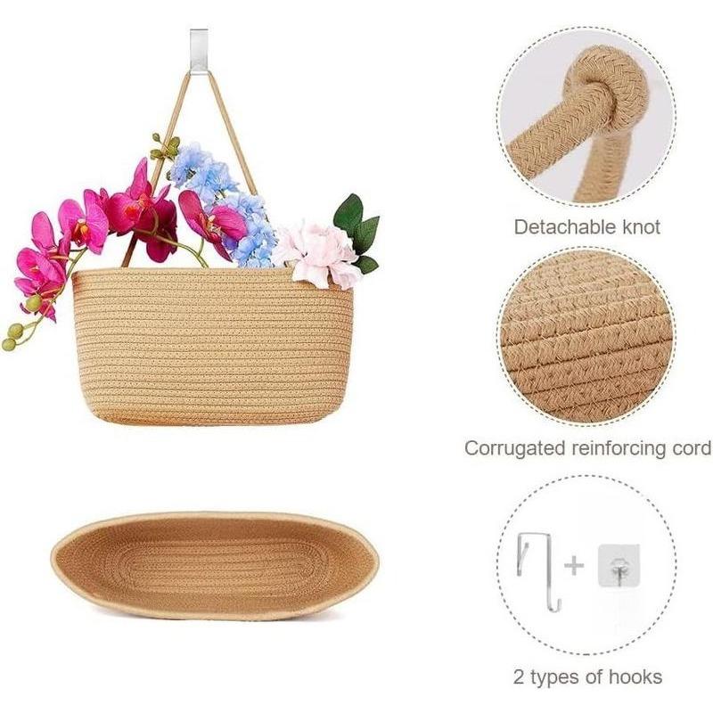 Dozy Woven 3-Tier Door Organizer