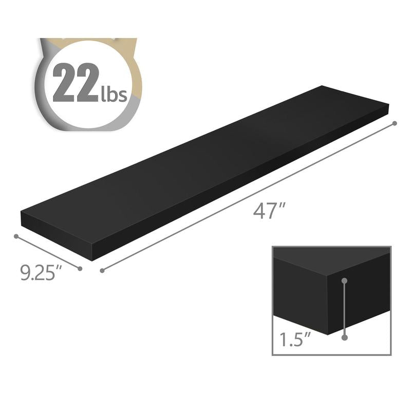 Dozy Extra-Long Floating Shelves