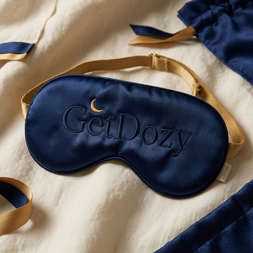Custom Satin Sleep Mask