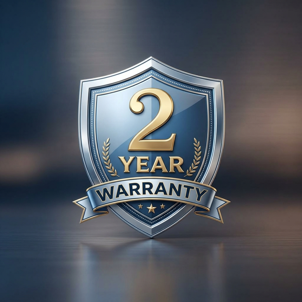 2 Year Warranty